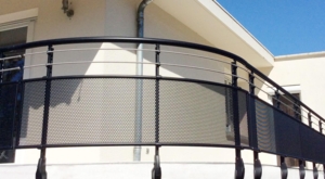Athos toles perforees et lasers garde corps aluminium Portalier Saint-Valery-Sur-Somme